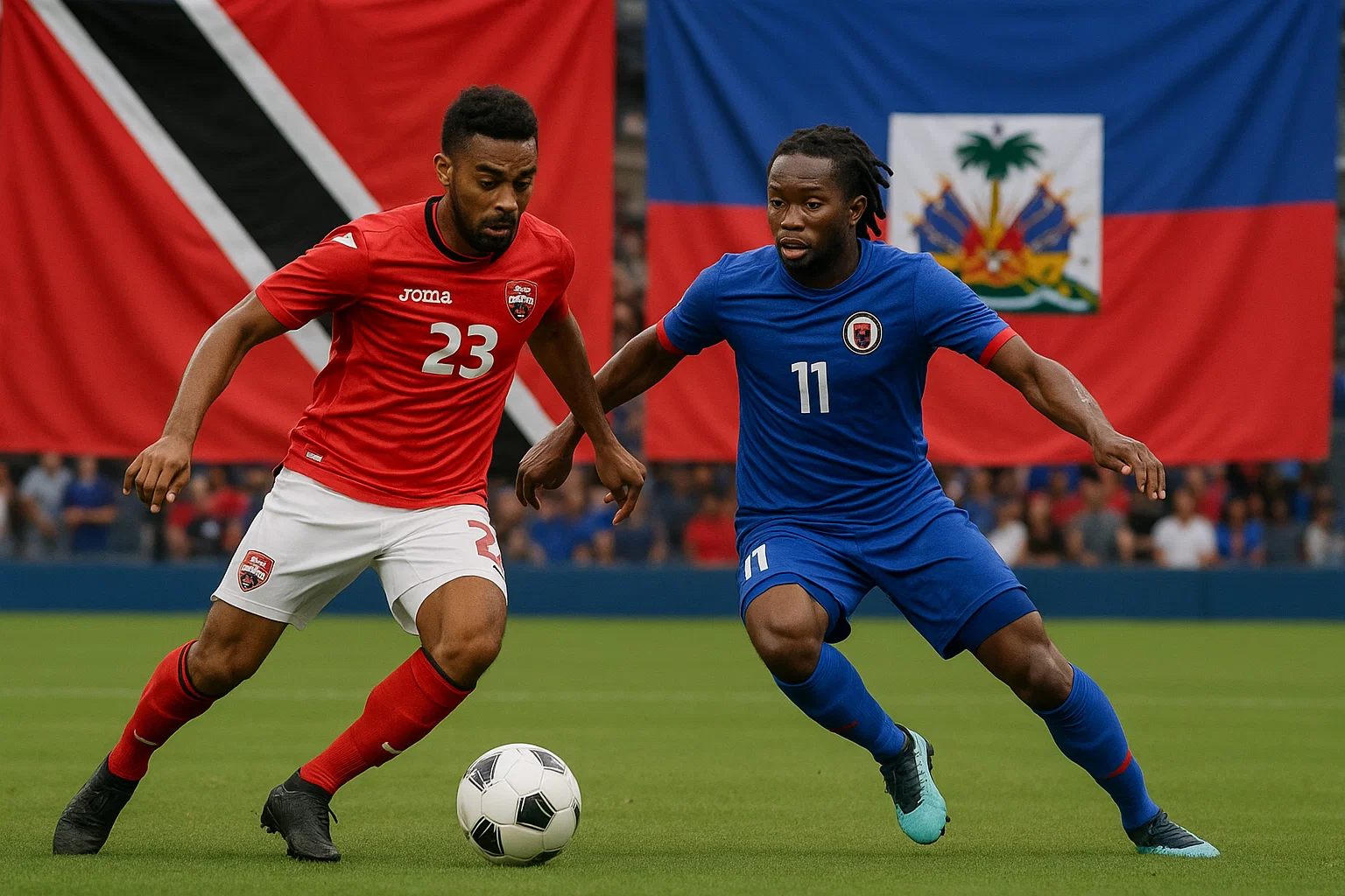 Trinidad og Tobago vs. Haiti - Skjebneoppgjør i Houston